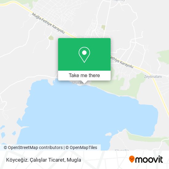 Köyceğiz. Çalışlar Ticaret map