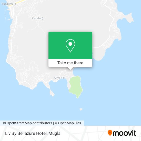 Liv By Bellazure Hotel map