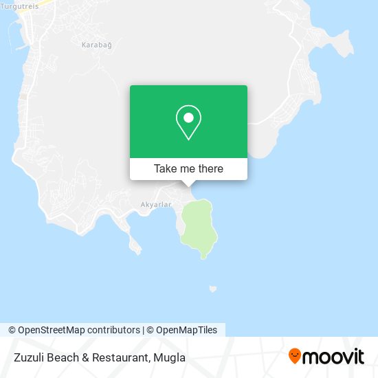 Zuzuli Beach & Restaurant map