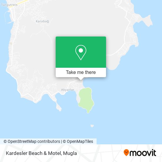 Kardesler Beach & Motel map