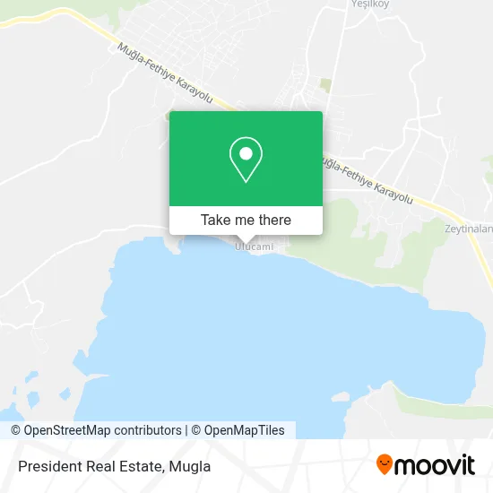 President Real Estate map
