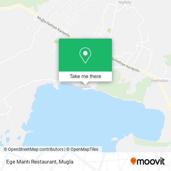 Ege Mantı Restaurant map