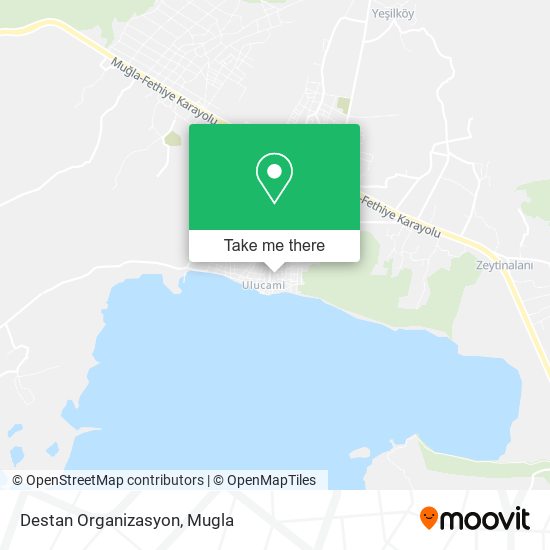 Destan Organizasyon map