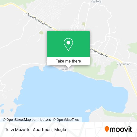 Terzi Muzaffer Apartmani map