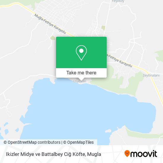 Ikizler Midye ve Battalbey Ciğ Köfte map