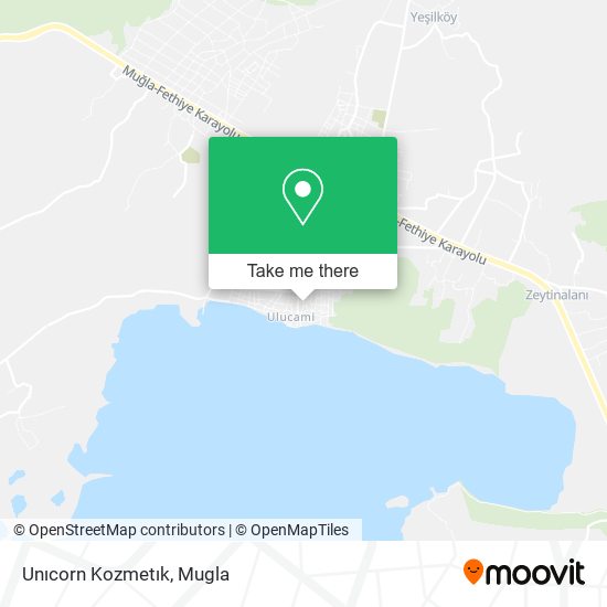 Unıcorn Kozmetık map