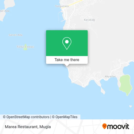 Marea Restaurant map