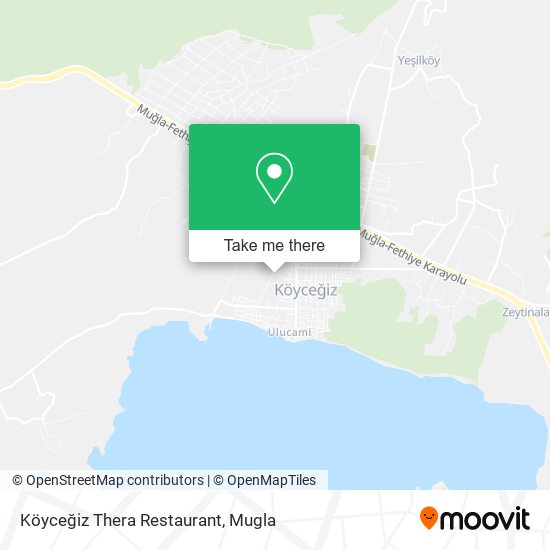 Köyceğiz Thera Restaurant map