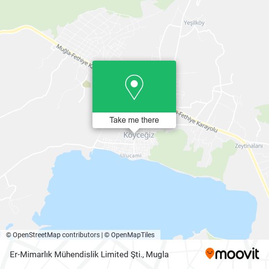 Er-Mimarlık Mühendislik Limited Şti. map