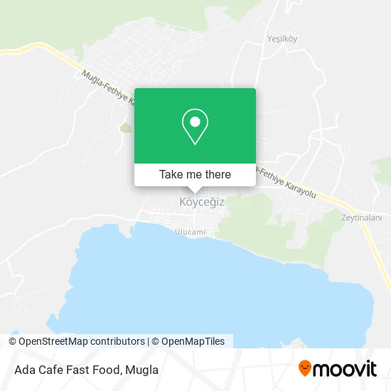 Ada Cafe Fast Food map