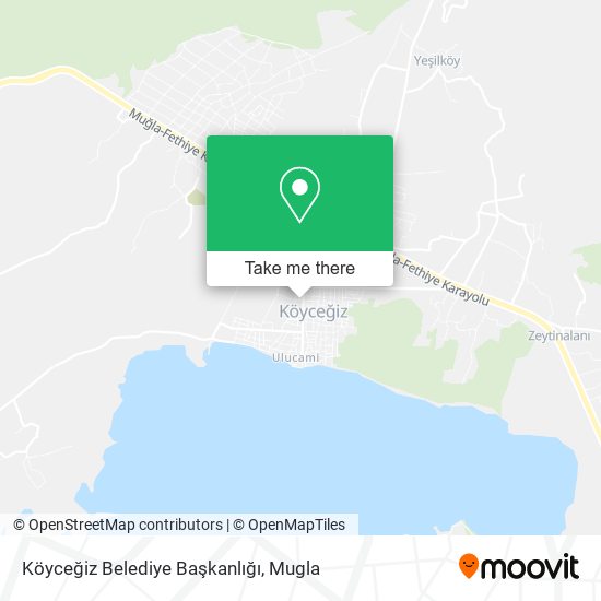 Köyceğiz Belediye Başkanlığı map