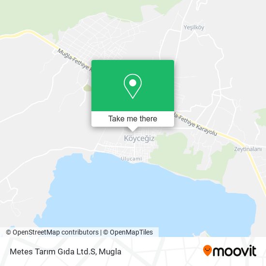 Metes Tarım Gıda Ltd.S map