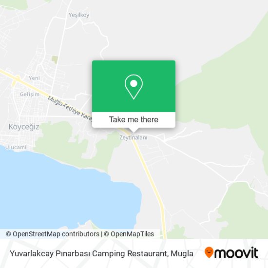 Yuvarlakcay Pınarbası Camping Restaurant map