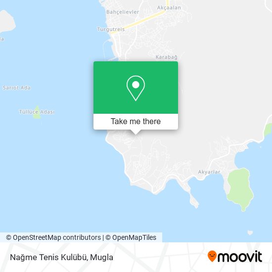 Nağme Tenis Kulübü map