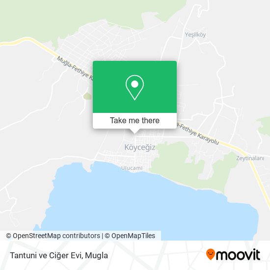 Tantuni ve Ciğer Evi map