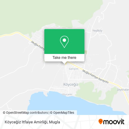 Köyceğiz Itfaiye Amirliği map