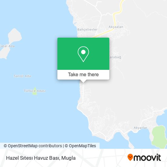 Hazel Sıtesı Havuz Bası map
