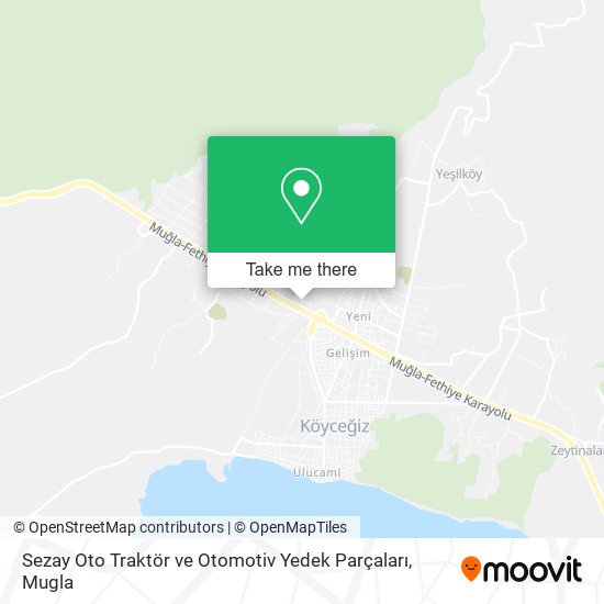 Sezay Oto Traktör ve Otomotiv Yedek Parçaları map
