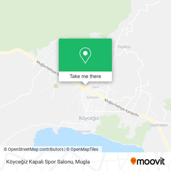 Köyceğiz Kapalı Spor Salonu map