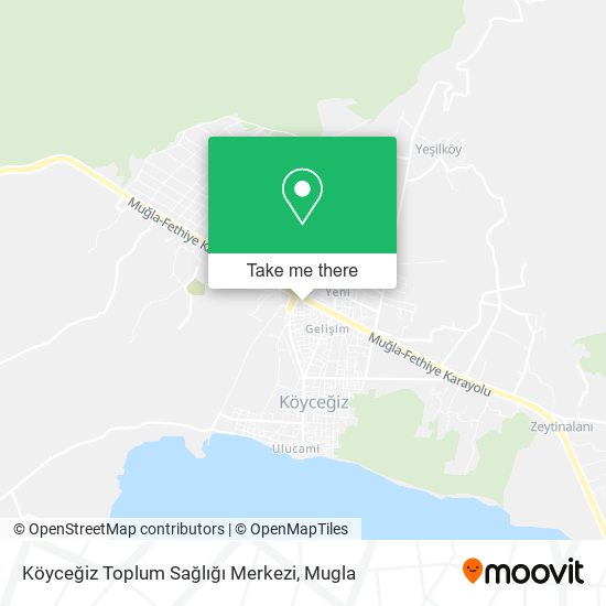Köyceğiz Toplum Sağlığı Merkezi map