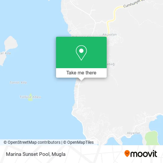 Marina Sunset Pool map