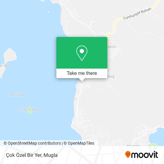 Çok Özel Bir Yer map
