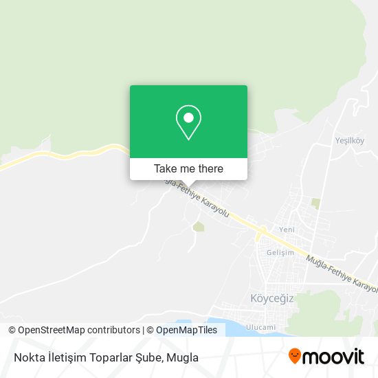Nokta İletişim Toparlar Şube map