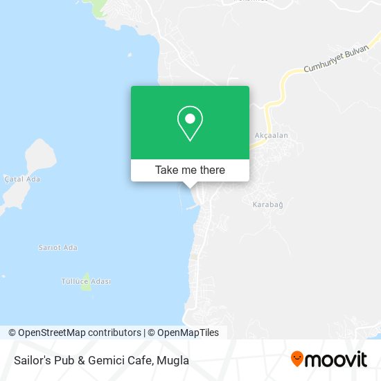 Sailor's Pub & Gemici Cafe map