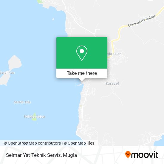 Selmar Yat Teknik Servis map