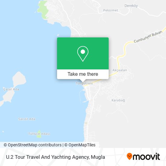 U.2 Tour Travel And Yachting Agency map