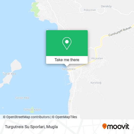 Turgutreis Su Sporlari map
