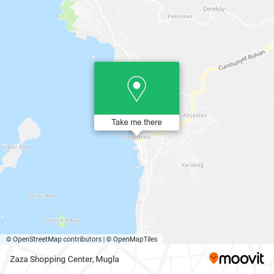 Zaza Shopping Center map