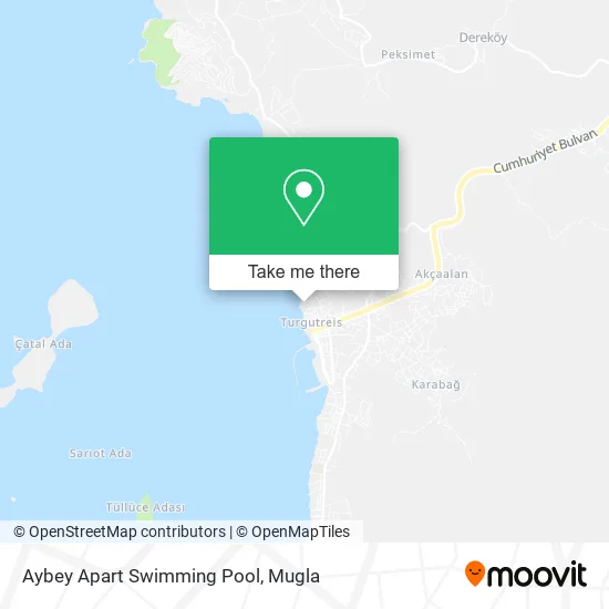 Aybey Apart Swimming Pool map