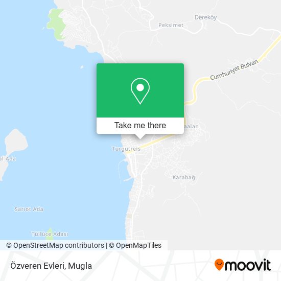 Özveren Evleri map
