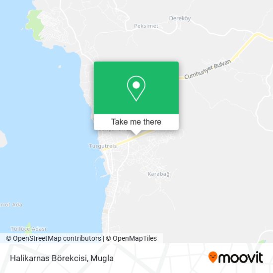 Halikarnas Börekcisi map
