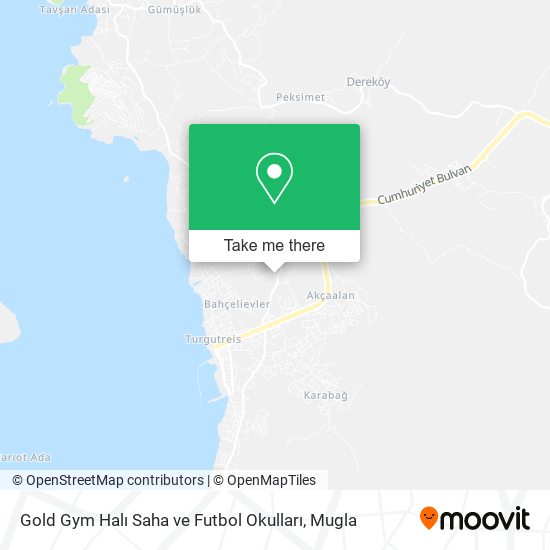 Gold Gym Halı Saha ve Futbol Okulları map