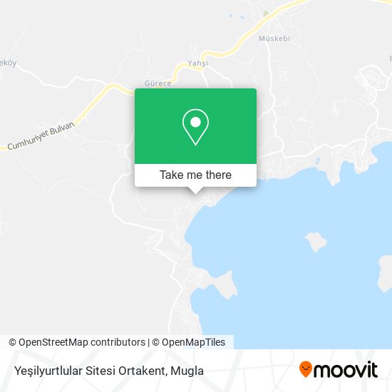 Yeşilyurtlular Sitesi Ortakent map