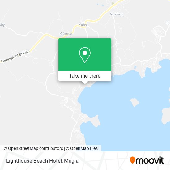 Lighthouse Beach Hotel map