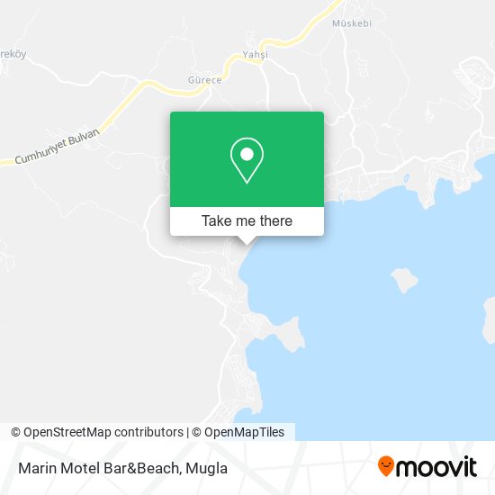 Marin Motel Bar&Beach map