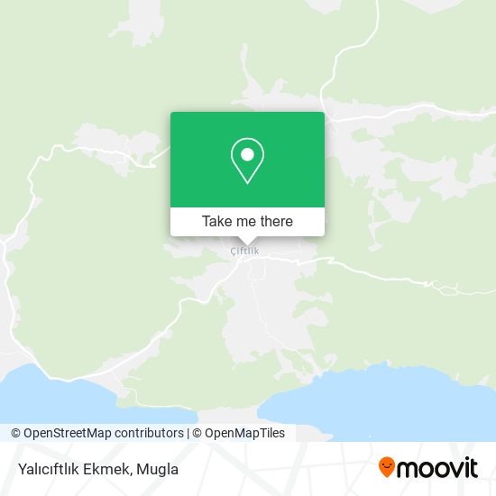 Yalıcıftlık Ekmek map