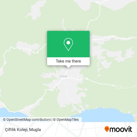 Çiftlik Koleji map