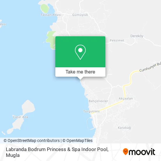 Labranda Bodrum Princess & Spa Indoor Pool map