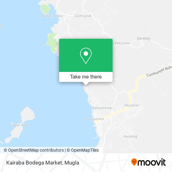 Kairaba Bodega Market map