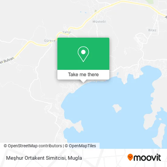 Meşhur Ortakent Simitcisi map