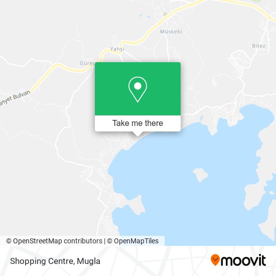 Shopping Centre map