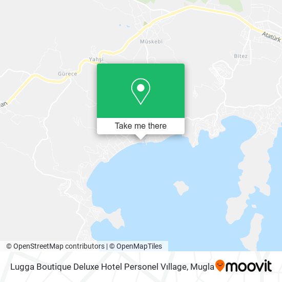 Lugga Boutique Deluxe Hotel Personel Vıllage map