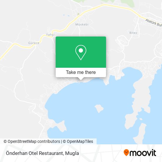 Önderhan Otel Restaurant map