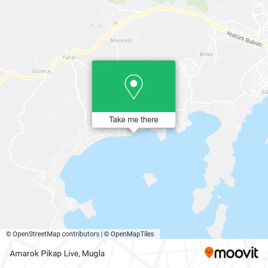 Amarok Pikap Live map