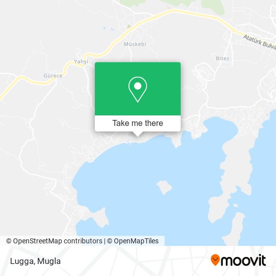 Lugga map