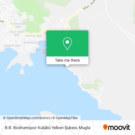 B.B. Bodrumspor Kulübü Yelken Şubesi map